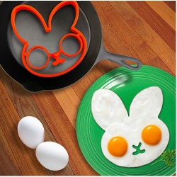 Forma uova in silicone - pancake - forma di coniglio