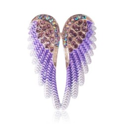 Crystal angel wings broochBrooches