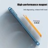 Ricarica wireless Magsafe - custodia magnetica trasparente - portacarte magnetico in pelle - per iPhone - blu scuro