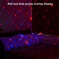 Proiettore Mini USB - LED - decorazione tetto interno auto - cielo stellato