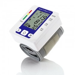 Sfigmomanometro elettronico da polso - Monitor digitale LCD