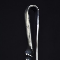 Coltello da taglio da 9,3 pollici - cucina - caccia - taglialegna - acciaio forgiato fatto a mano - design tigre