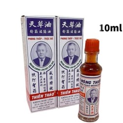 Olio da massaggio originale del Vietnam - sollievo dal dolore - artrite reumatoide - 10 ml - 2 pezzi