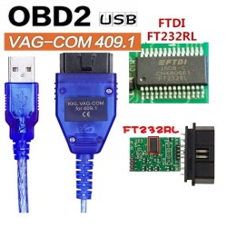 VAG COM VAG409.1 KKL - Cavo diagnostico USB - OBD2 OBDII