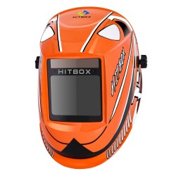HITBOX - welding helmet - auto darkening - true color - Solar lithium - DIN4/5-9/9-13 1/1/1/2Helmets