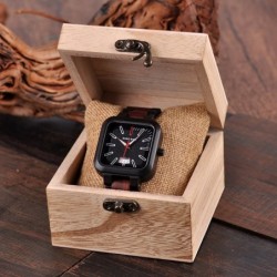 BOBO BIRD - orologio da uomo in legno - Quarzo - con scatola