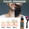 Essenza per la crescita della barba/capelli - spray - con massaggiatore a rullini - anticaduta