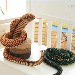 Serpente di peluche - cobra - giocattolo