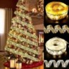 Nastro LED ricamato - Decorazione albero di Natale - funzionamento a batteria