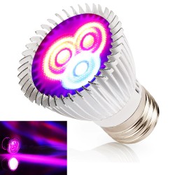 Lampada per piante a LED - luce idroponica - E27 - 6W - 15W - 21W - 27W - 36W - 45W - 54W