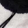 Cappello in lana d'agnello - tipo secchio - stampa simbolo freccia