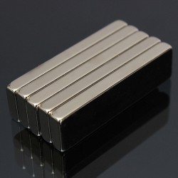 N52 - magnete al neodimio - blocco forte - 40 * 10 * 4 mm - 5 pezzi