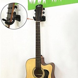 Porta chitarra da parete - gancio in acciaio - antiscivolo