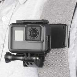Clip di montaggio rapido - girevole a 360 gradi - per videocamere GoPro