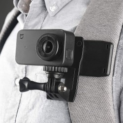 Clip di montaggio rapido - girevole a 360 gradi - per videocamere GoPro