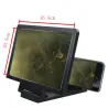 Amplificatore schermo telefono universale - video 3D - proiettore - staffa - supporto - supporto