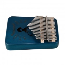 Pianoforte Kalimba a 17 tasti - strumento musicale in legno con martello accordatore