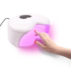 Asciuga unghie a forma di cuore - LED - UV - 96W
