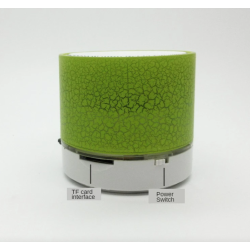 Mini altoparlante Bluetooth - LED - Scheda TF - Design incrinato