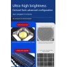 Lampione stradale solare - Lampada da parete a LED - COB - 3 modalità - sensore di movimento - impermeabile