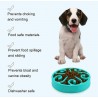 Ciotola per cani - alimentazione lenta - atossica - antiscivolo