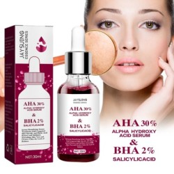 Siero per il viso - essenza di acido della frutta - AHA - BHA - trattamento dell'acne - sbiancamento - 30 ml