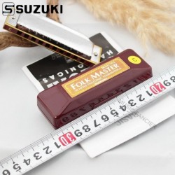 SUZUKI 1072 - armonica argento - 10 fori