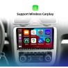 Autoradio - 2 Din - 9 pollici - Android 10 - 1GB - 16GB - Bluetooth - GPS - carplay - per Volkswagen Golf 5 6 Passat