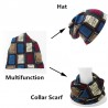2 in 1 - cappello/sciarpa invernale - design scozzese - unisex