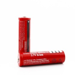 18650 Li-on battery - rechargeable - 3.7V - 4800mAhBattery
