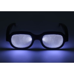 Occhiali luminosi a LED - stile punk - USB