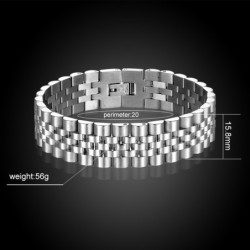 Stainless steel wide braceletBracelets