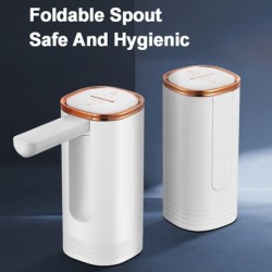 Distributore d'acqua elettrico - pompa per bottiglia d'acqua - USB - comando a pulsante - pieghevole