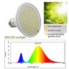Lampadina per coltivazione di piante - spettro completo - 200 LED