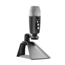 Microfono professionale a condensatore - con uscita cuffia - USB