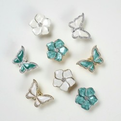 Maniglie decorative per mobili - pomelli - farfalle - fiori