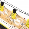 NQD 757 1/325 2.4G 80cm - Barca Titanic RC - Nave elettrica con luce - Giocattolo RTR