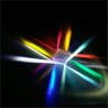 X - Cubo luminoso a 6 facce - prisma in vetro - lente ottica