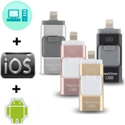 Micro flash drive OTG dual purpose - USB 3.0 - per iPhone / Android