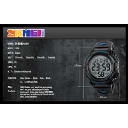 SKMEI - orologio elettronico sportivo - impermeabile