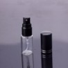 Contenitore per profumo - bottiglia di vetro vuota - con atomizzatore - 5ml / 10 ml / 15 ml - 100 pezzi