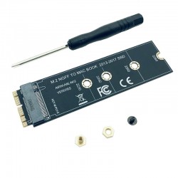 Adattatore SSD - connettore - da M2 a SSD - per MacBook Air 2013 2014 2015 2016 2017