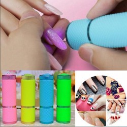 Mini asciuga unghie - torcia - LED - UV - lampada polimerizzante gel