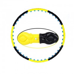 Hula hoop magnetico a doppia fila - massaggio fitness - attrezzatura cardio