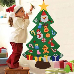 Albero di Natale in feltro: decorazione natalizia fai da te