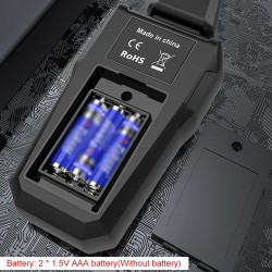 Rilevatore portatile di radiazioni elettromagnetiche temperatura/campo elettrico/campo magnetico - misuratore EMF digitale