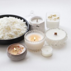 Soy wax - smokeless - for candle making - 100gCandles & Holders