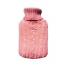 Morbida flanella lavorata a maglia - copertura per borsa dell'acqua calda - 2000 ml
