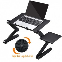Supporto multifunzione per tablet/laptop - da tavolo - con mouse pad - regolabile - pieghevole