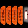 OPEN - anti-collision warning stickers for car doors - reflective 4 piecesStickers